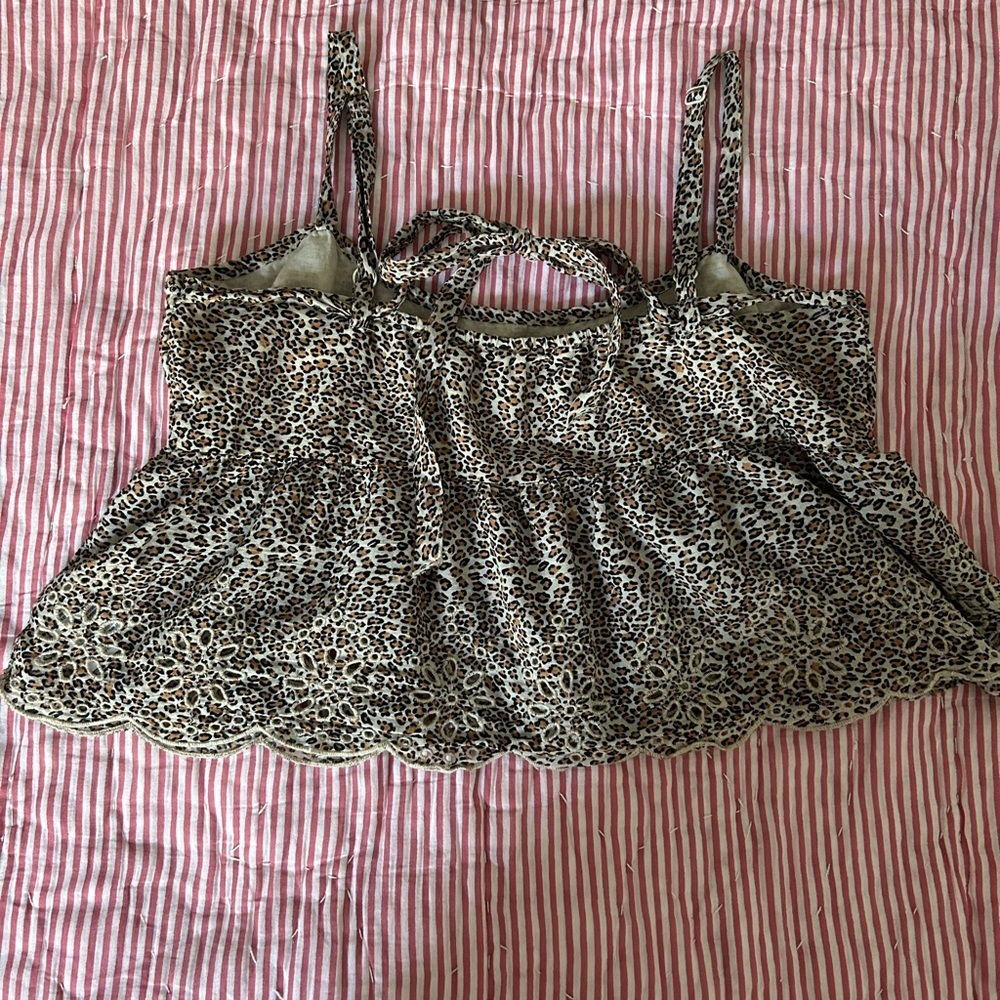 American eagle crop babydoll top - Picture 2 of 5